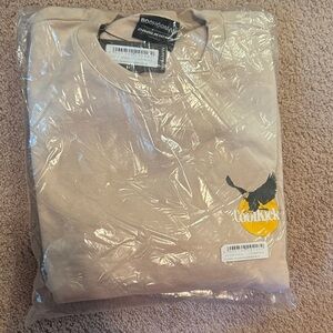 BoohooMAN  coolkicks collab Beige Sweatshirt with Graphic